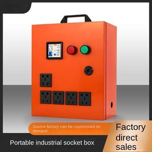 Boîte de distribution portable temporaire avec câblage d'alimentation sur chantier - Product Image 6