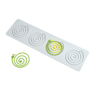 Tapis en silicone à motif dentelle AK Snail Tullie pour décoration de gâteaux, pâtisserie, plats froids, moule à chocolat circulaire LFM-517 - Product Image 1