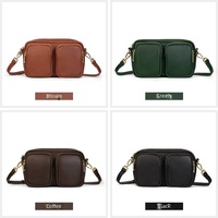 Sac à bandoulière en cuir véritable pour femme, style vintage, en cuir de vachette pleine fleur tanné végétal, avec fermeture éclair et sangle unique, multiples compartiments