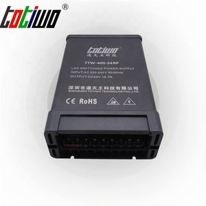 Máy Biến Áp Chiếu Sáng Bộ Nguồn Chuyển Mạch 220V AC/DC 400W Watts 12V Máy SMPS Chống Mưa Ngoài Trời - Product Image 2