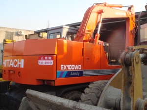 รถขุด EX100WD HITACHI มือสองของแท้มือสอง - Product Image 2