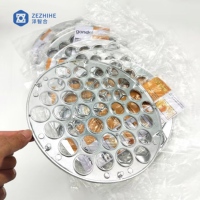 37 trous en alliage d'aluminium Ravioli Maker Dumplings Mold Ravioli Stamp Maker Cutter