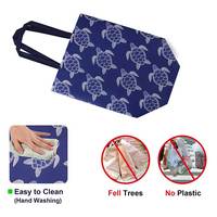 Sac à provisions portable réutilisable avec logo personnalisé, processus de pressage à chaud, sac d'emballage non tissé