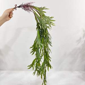 H-746 Vente en gros de <span class=keywords><strong>plantes</strong></span> suspendues en rotin, feuilles artificielles tombantes pour les événements de mariage, décoration de plafond - Product Image 3