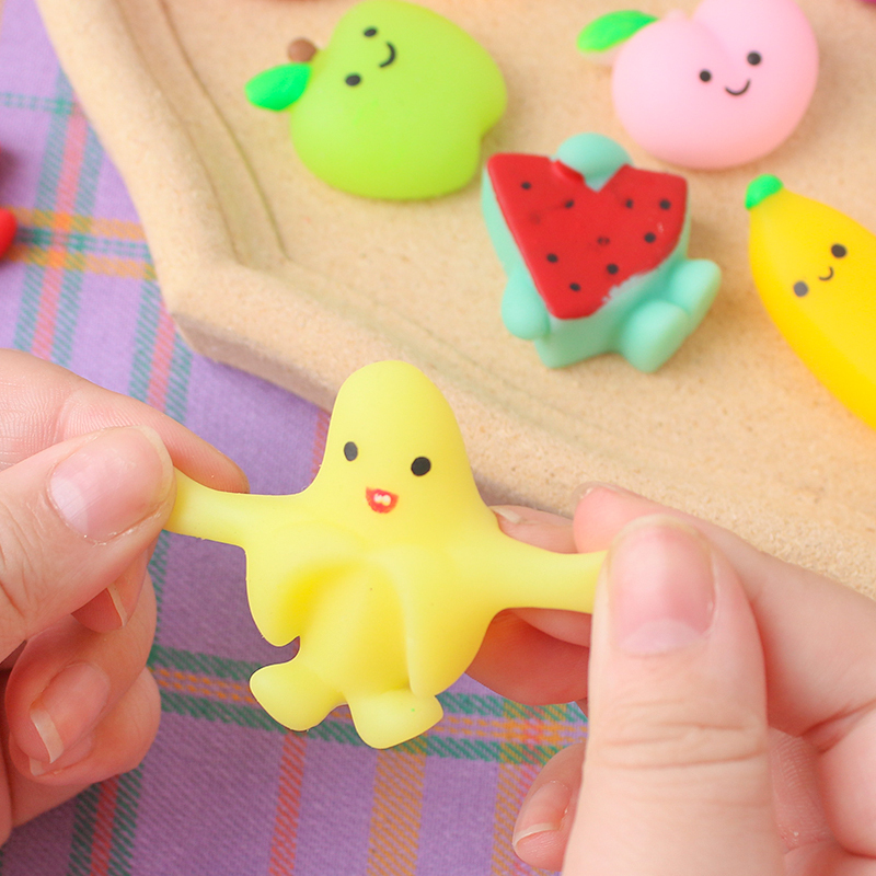 Lot De 50 Mochi Squishy Animaux - Jouet Anti-Stress - Cadeau Anniversaire, Noël - Couleurs Dégradées