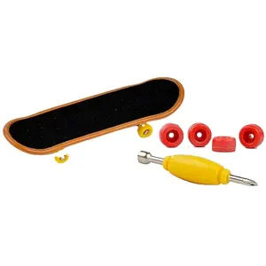 塑料迷你手指滑板指板玩具手指滑板车滑板经典别致游戏男孩书桌玩具迷你工具