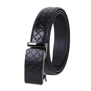 Cinturones de Cuero Genuino con Logotipo Personalizado para Hombre, Cinturón de Cuero al por Mayor OEM con Caja de Regalo para Accesorios de Ropa de Marca - Product Image 1