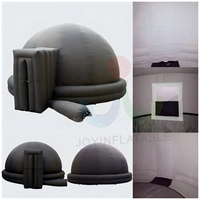 Dôme de projection gonflable de luxe en PVC pour boîte de nuit, tente planétarium, abri avec éclairage LED, structure pneumatique pour usage promotionnel