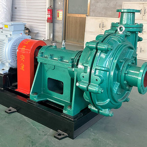 10/8E-M Type Horizontal Slurry Pump Electric Motor Green <b>White</b> Red Industrial Mining <b>Sand</b> Dredging Use - Product Image 5