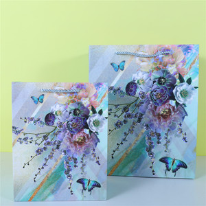 <span class=keywords><strong>Dragonfly</strong></span> Bướm hoa giấy Kinh doanh Quà Tặng mua sắm túi với xử lý - Product Image 5