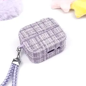 Funda protectora con cordón con patrón de encaje para auriculares Buds 3/3 <span class=keywords><strong>Pro</strong></span>, funda para auriculares Buds Core/2/2Pro/live/<span class=keywords><strong>Pro</strong></span>/FE - Product Image 5