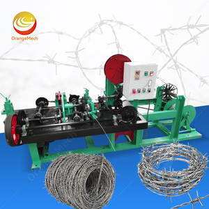 Máquina ORME de Alta Velocidad para Alambre de Púas de Hierro, Doble Torsión, Tipo Concertina, para África - Product Image 1