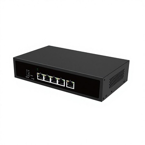สวิตช์อีเธอร์เน็ต10Gbps พอร์ต RJ-45 SNMP QoS 5x10G รองรับ10g/5g/2.5g/1000M การเจรจาอัตโนมัติความจุของสวิตช์100G สำหรับ DIY - Product Image 3