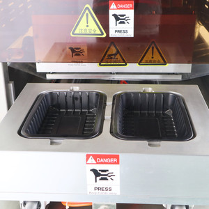 Máy đóng gói nitơ cho thực phẩm/máy hàn kín hộp đựng thực phẩm bằng nhôm/máy đóng gói hộp cơm/máy đóng gói thực phẩm - Product Image 3