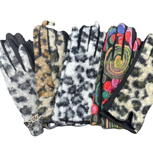 Guantes Elegantes para Mujer, para Estudiantes, Invierno, Ciclismo, Dedos Completos, Transpirables, Resistentes al Frío, Cálidos, <span class=keywords><strong>de</strong></span> Felpa, para Uso Diario - Product Image 3