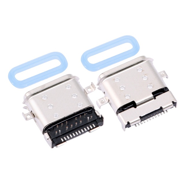 Wholesale JBL IP67 Waterproof USB Type-C 3.1 24P Female 24Pin SMT Charging Port Stainless Steel Phosphor Copper Gold Connector