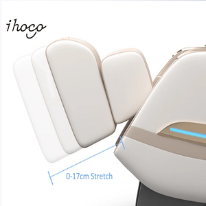 Full Coverage 3D Chair <b>Extended</b> Track From Neck to Feet Thermal Lumbar Support Cloud Feeling Lie Down - Product Image 3