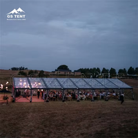 Tente Igloo longue durée pour l'extérieur, chapiteau transparent pour 2000 personnes, tentes de festival, spectacle de musique, capacité d'accueil de 1000 personnes