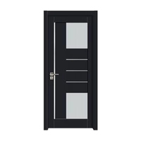 Porte de chambre à coucher de haute qualité, moderne, en MDF polymère, imperméable et insonorisée