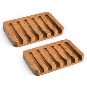 Soporte <span class=keywords><strong>de</strong></span> barra <span class=keywords><strong>de</strong></span> jabón <span class=keywords><strong>de</strong></span> madera para <span class=keywords><strong>ducha</strong></span>, bandeja <span class=keywords><strong>de</strong></span> jabón <span class=keywords><strong>de</strong></span> madera maciza con almohadillas antideslizantes para jaboneras <span class=keywords><strong>de</strong></span> baño fáciles <span class=keywords><strong>de</strong></span> limpiar - Product Image 1