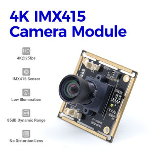 Module de caméra miniature Plug & Play haute <span class=keywords><strong>définition</strong></span> 8MP HD Webcam <span class=keywords><strong>UVC</strong></span> à mise au point fixe 15fps grand angle 80 degrés objectif IMX415 Starvis CMOS - Product Image 2