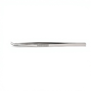 Pinzas de extensión de pestañas con volumen de logotipo personalizado Pinzas de pestañas personalizadas hechas de acero inoxidable Precio de fábrica Herramienta de belleza - Product Image 1