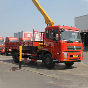 Nueva grúa de barrena de 5 toneladas montada en camión diésel 4x2 <span class=keywords><strong>para</strong></span> perforación de <span class=keywords><strong>postes</strong></span> de telégrafo 20m Max caja de cambios motor bomba Motor rodamiento - Product Image 4