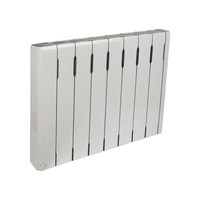 Panneau de chauffage intérieur OEM à affichage numérique et touches tactiles intégrées, blanc, à température constante segmentée, avec noyau céramique