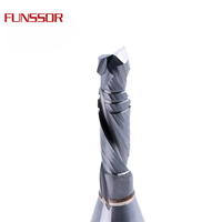 Dreanique 1 pièce Fraise à compression composite en carbure pour le sciage de plaques, pour bois dur et panneaux stratifiés, Fraise de défonceuse TCT