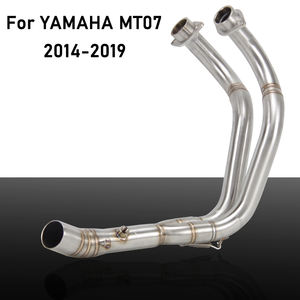 Sistema de Escape Completo para Motocicleta, Tubo Delantero Modificado, Silenciador de Escape Slip-on para YZF YAMAHA MT07 XSR 700 FZ-<span class=keywords><strong>07</strong></span> <span class=keywords><strong>MT</strong></span> <span class=keywords><strong>07</strong></span> - Product Image 2