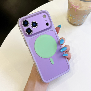 เคสโทรศัพท์แม่เหล็ก IMD รุ่น Original Rainbow ปี 2026 สำหรับ iPhone 18 17 16 15 Pro Max ลายเส้นวงกลมสีสันสดใสแบบด้าน เคลือบเลเซอร์ ฝาหลังแบบใหม่ - Product Image 3