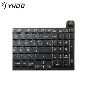 Teclado de ordenador portátil con retroiluminación negra G731 para <span class=keywords><strong>Asus</strong></span> ROG Strix G17 G731 <span class=keywords><strong>G731GU</strong></span> G731GW 0KN1-912BG11 0KNR0-661LBG00 US Notebook Keyboard - Product Image 3