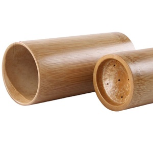 Bamboo Chopstick Holder Round Draining Kitchen Cutlery Storage Chongqing Made - Product Image 5