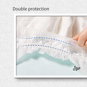 Pañales Desechables Modernos Tipo Tela para Bebé, Paquete de 6, <span class=keywords><strong>Talla</strong></span> <span class=keywords><strong>L</strong></span>, 312 Unidades, Cintura Elástica Bordada, SAP Importado - Product Image 3