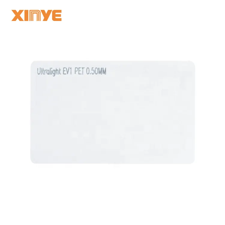 ISO14443A HF mifare classic 1k 13.56mhz rfid blank pvc nfc card