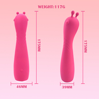 Leistungs starker G-Punkt Vibrator Dildo 10 Vibrations modi Wasserdichter Klitoris Nippel Vagina Massage gerät Sexspielzeug für Erwachsene für Frauen Paare