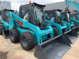 Track <span class=keywords><strong>Loader</strong></span> kompak Swl4538 <span class=keywords><strong>Bale</strong></span> Hugger tombak pengait garpu ember Tiller redder Mulcher tombak plat pemadat beban - Product Image 2