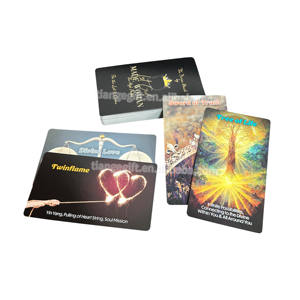 Cartes <span class=keywords><strong>Oracle</strong></span> d'Affirmation pour la Famille, Personnalisables avec Logo, Bords Dorés, Écologiques, sur Papier, Thème Déesse - Product Image 6