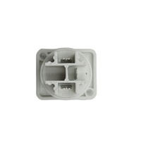 Connecteur de prise d'alimentation femelle Powercon à 3 broches, prise de sortie 3 cœurs, Powercone gris, connecteur Powercon à 3 broches