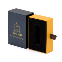 Tiroir à logo personnalisé avec tiroir coulissant en carton Emballage de boîte cadeau de luxe pour bijoux