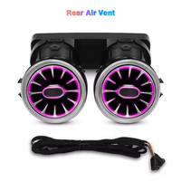 Éclairage d'ambiance 4D rotatif pour haut-parleur de ventilation intérieur de voiture, amélioration de l'éclairage pour Mercedes Benz CLS W257 C257 2018-2023