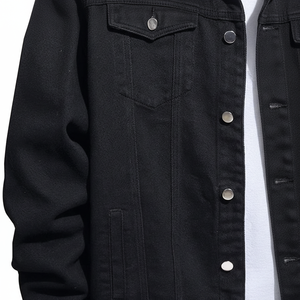 Veste en jean personnalisée 2026, streetwear élégant et vêtements décontractés pour hommes et femmes, fournisseur OEM, qualité supérieure - Product Image 1