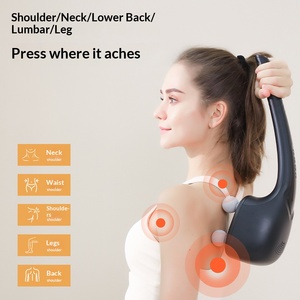 LY-B1A - Martillo Muscular Portátil y Silencioso de 4 Cabezas para Relajación de Cuerpo Completo, Masajeador de Vibración para Alivio del Dolor y Recuperación Diaria - Product Image 1