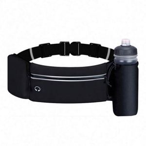 Porte-bouteille d'eau personnalisé, sac banane imperméable, léger, réglable, ceinture de course - Product Image 1