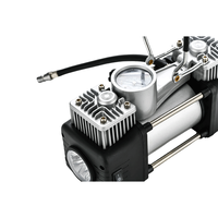 Compresseur d'air électrique portable 150 psi, gonfleur de pneus ABS avec manomètre numérique et gonflage rapide 180 W pour pneus de voiture