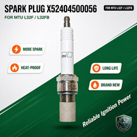 Bougie d'allumage MTU X52404500056 à chambre préalable en platine pour moteur à gaz série 4000, pour groupe électrogène au biogaz, vente en gros