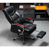 Fabricant OEM ODM, nouvelle conception de chaise de bureau ergonomique pivotante inclinable avec massage à 7 points et repose-pieds