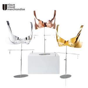 Finestra di fascia alta placcatura manichino di lusso luce appendiabiti <span class=keywords><strong>negozio</strong></span> di Lingerie mutandine da <span class=keywords><strong>donna</strong></span> raccogliere reggiseno - Product Image 1