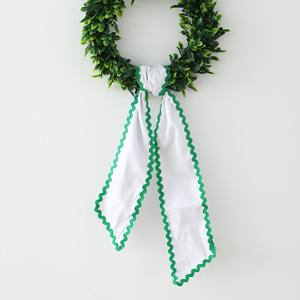 Graziosa Fascia Decorativa a Quadretti con Bordo Smerlato, Disponibile in Rosa, Blu, <span class=keywords><strong>Rosso</strong></span>. Tessuto Morbido in Cotone per Confezioni Regalo e Decorazioni Festive - Product Image 6