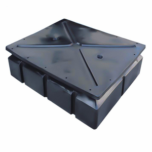 Vente en gros à bas <span class=keywords><strong>prix</strong></span> : Pontons flottants noirs en LLDPE pour maisons flottantes, cubes modulaires pour quais de bateaux - Product Image 4